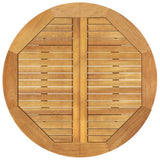 Garden Table Natural wood Solid Acacia wood Medium 310299