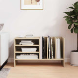 Record Cabinet Sonoma Oak 78.5 x 35 x 45 cm Engineered Wood 891074