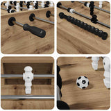 Foosball Table Artisan Oak 146.5 x 74 x 85 cm Engineered Wood 3378206