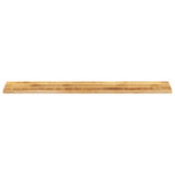 Table Top 140x20x2.5 cm Rectangular Solid Wood Rough Mango 371288