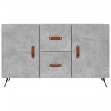 Sideboard Concrete Grey 100x36x60 cm Engineered Wood 828144
