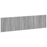 Wall-Mounted Headboard ALKMAAR Grey Sonoma Engineered Wood 896271