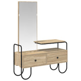 Dressing Table Sonoma Oak 100 x 36.5 x 136 cm Engineered Wood 8007684