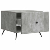 Coffee Table Concrete Grey 49 x 50 x 40 cm Engineered Wood 895658