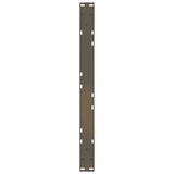 Coffee Table Legs 2 pcs Natural Steel 70x cm Steel 4012695