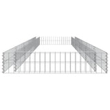 Gabion Raised Bed Galvanised Steel 500x100x20 cm 151315