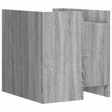 Bedside Cabinet Grey Sonoma 45x50x50 cm Engineered Wood 848281