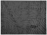 Indoor and Outdoor Rug PALMERAS Anthracite 120 x 120 cm 42022668