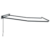 Awning Frame Retractable Manual Anthracite 3 x 2.5 m 42002526