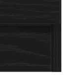 Sink Cabinet Black Oak 63x30x54 cm Engineered Wood 862022