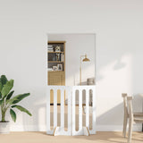 Folding Pet Fence 2 pcs White 100.5 x 38 x 90 cm 8005971