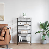 Bookshelf Black Oak 60 x 29.5 x 115 cm Engineered Wood 883922