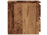 Bedside Cabinets 2 pcs Old Wood 30x30x40 cm Engineered Wood 855847