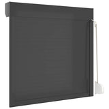 Roller Shutter Aluminium 100x100 cm Anthracite 144978