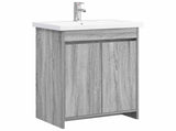 Bathroom Furniture Set Grey Sonoma 81 x 40 x 84.5 cm 3404287