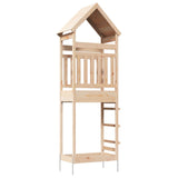 Outdoor Play Tower Natural 53 x 85 x 264 cm Solid Pine Wood 826529