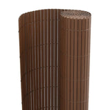 Garden Fence Double-Sided Brown 1.8x5 m PVC 42002626