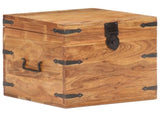 Chest 40x40x40 cm Solid Acacia Wood 289639