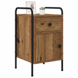 Bedside Cabinet Old Wood 35 x 36.5 x 61 cm Engineered Wood 8007655