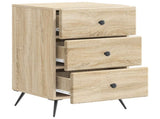 Bedside Cabinet Sonoma Oak 43 x 41 x 66.5 cm Engineered Wood 895477