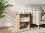 Side Cabinet 2 pcs Sonoma Oak 40 x 50 cm Engineered Wood 899821