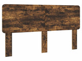 Storage Bed with Drawer Smoked Oak 140 x 200 cm Engineered Wood 3412683