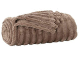 Throw Blanket Camel 240 x 220 cm 1.36 kg Fleece 42016827