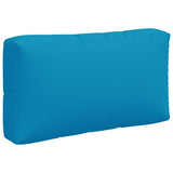 Pallet Cushions 3 pcs Light Blue Fabric 360948