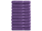 Premium Bath Towels "SOLUND" 10 pcs Purple 100x150 cm 600 gsm 137361