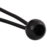 Bungee Cords with Balls 100 pcs Black 4 mm x 22 cm 42047679