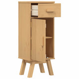 Bathroom Cabinet Olden Brown 35 x 30 x 90 cm Solid Pine wood 42001358