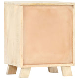 Bedside Cabinet 40x30x50 cm Solid Mango Wood 282867