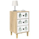 Bedside Cabinet HANAU 2 pcs Sonoma Oak 36 x 33 x 60 cm 8007302