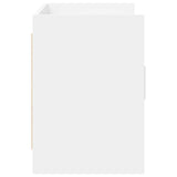 TV Cabinet 102 x 33 x 47 cm White Engineered Wood 8011163