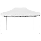 Professional Folding Party Tent Aluminium 4.5x3 m White 45495