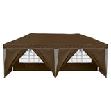 Pop-up Party Tent 575 x 288 x 245 cm Taupe 42019806