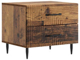 Bedside Cabinet Old Wood 43 x 34.5 x 47.5 cm Engineered Wood 894771