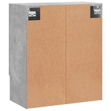 Wall Cabinet Concrete Grey 60x31x70 cm Engineered Wood 829888