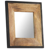 Mirror 50x50 cm Solid Mango Wood 321629