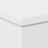 800451 Bedside Cabinets 2 pcs White 38x35x56 cm Engineered Wood