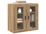 Wall Mounted Cabinets 2 pcs Artisan oak 69.5 x 34 x 90 cm 3394585