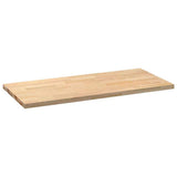 Kitchen Worktop 140x63.5x4 cm Solid Wood Oak Rectangular 4009006
