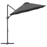 Umbrella Anthracite 372 x 198 x 243 cm Polyester and Aluminium 42003377