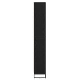 Book Cabinet 2 pcs Black Oak 80 x 30 x 189.5 cm Engineered Wood 3403010