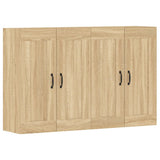 Wall Mounted Cabinets 2 pcs Sonoma Oak Engineered Wood 3197987