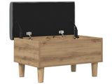 Storage Bench with Cushion Artisan Oak 62 x 42 x 46 cm 8017734