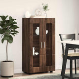 Sideboard FLORIN Brown Oak 55.5 x 29 x 100 cm Engineered Wood 880258
