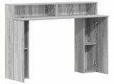 Fireplace Surround Grey Sonoma 102 x 18 x 100.5 cm 8006603