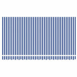 Retractable Awning Manual Blue and White 400x200 cm Fabric 3329763