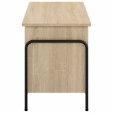 Storage Box Sonoma Oak 100 x 40 x 49.5 cm Engineered Wood 8013681